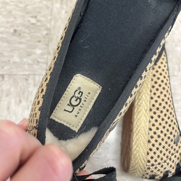 Ugg Indah Burlap Slip On Flat - Picture 6 of 11